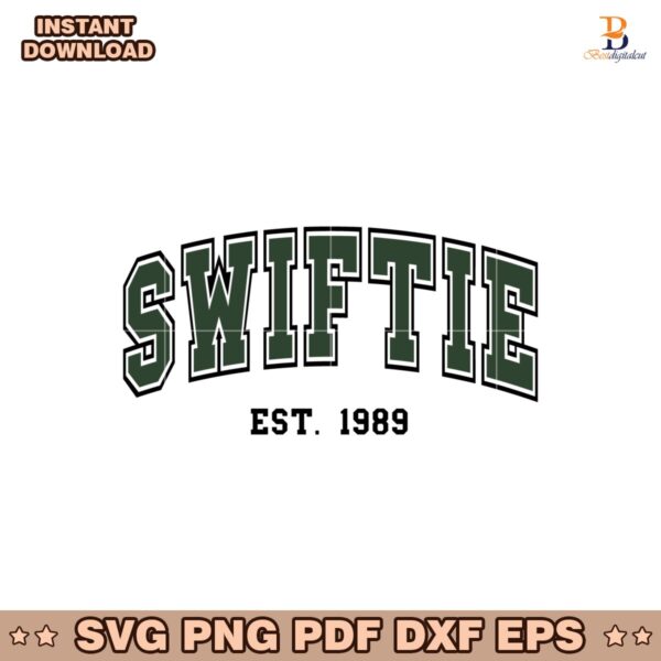 Taylor Swiftie Est 1989 Philadelphia Eagles Football SVG PNG