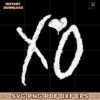 The Weekend X O Heart SVG
