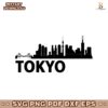 Tokyo Japan City Skyline SVG File For Cricut