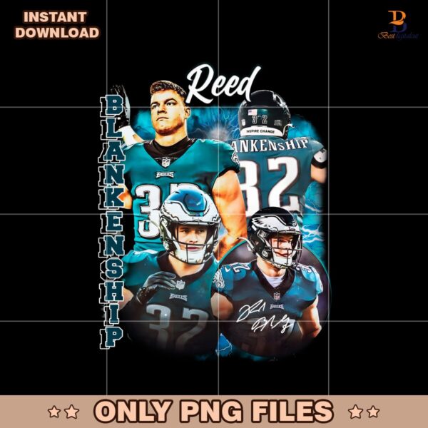 Vintage 90S Reed Blankenship Retro Philadelphia Eagles PNG