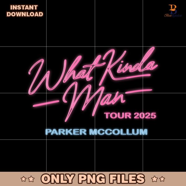 What Kinda Man Tour 2025 Parker Mccollum PNG