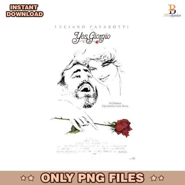 Yes Giorgio Musical Comedy Film Luciano Pavarotti And Kathryn Harrold PNG
