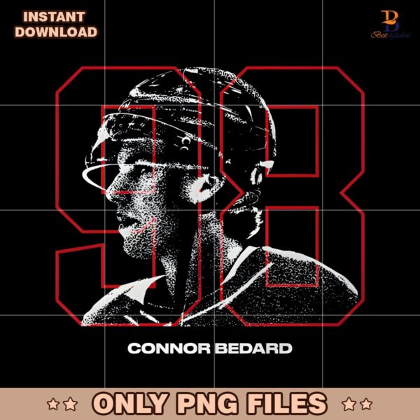 98 Connor Bedard Chicago Blackhawks PNG