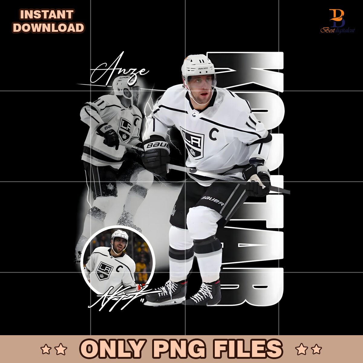 Anze Kopitar Los Angeles Kings Nhl Players PNG