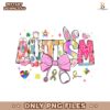 Autism Nurse Coquette Bow Stethoscope Bunny PNG