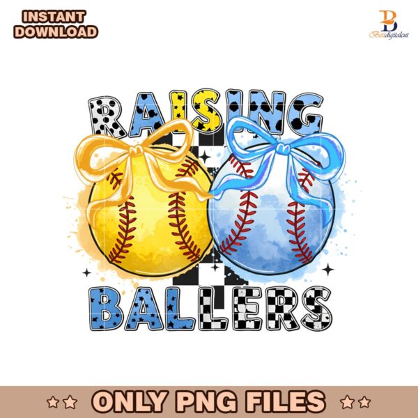 Baseball Softball Coquette Checkered Mama PNG