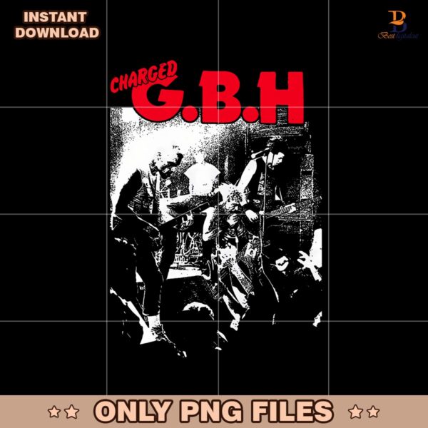 Black And White Live Concert Charged Black G B H Png
