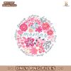 Boho Floral Mama Loving Caring Dedicated Flowers Png