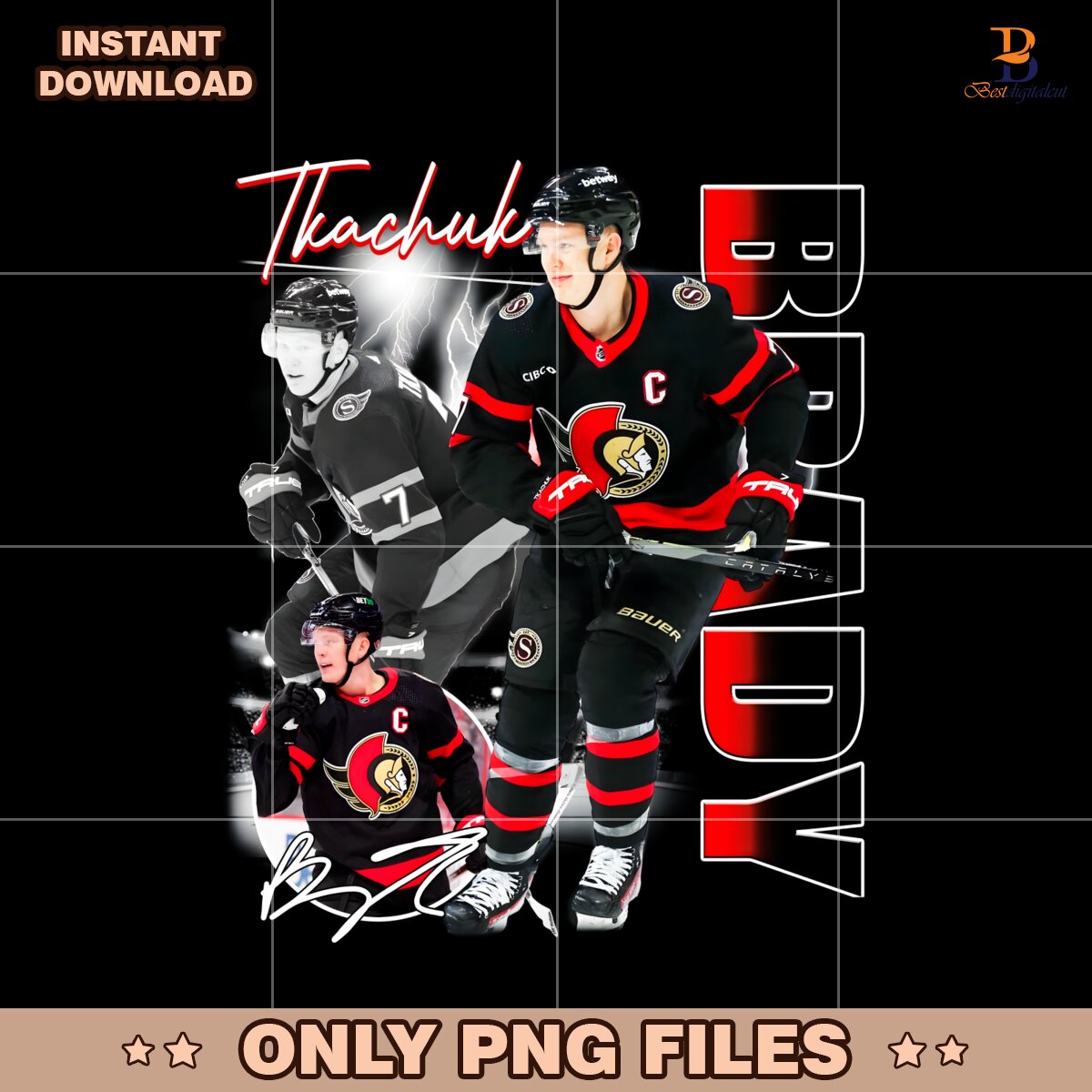 Brady Tkachuk Ottawa Senators Nhl Players PNG