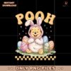 Bunny Winnie Pooh Easter Checkered PNG