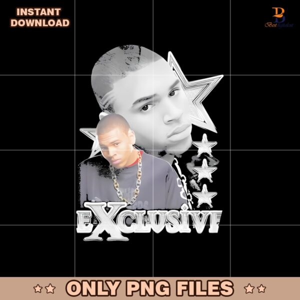 Chris Brown Exclusive Bling Tour 2025 Png