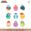 Colorful Disney Princess Easter Eggs SVG