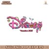 Colorful Disney Vacation 2025 Sailing And Cruise SVG
