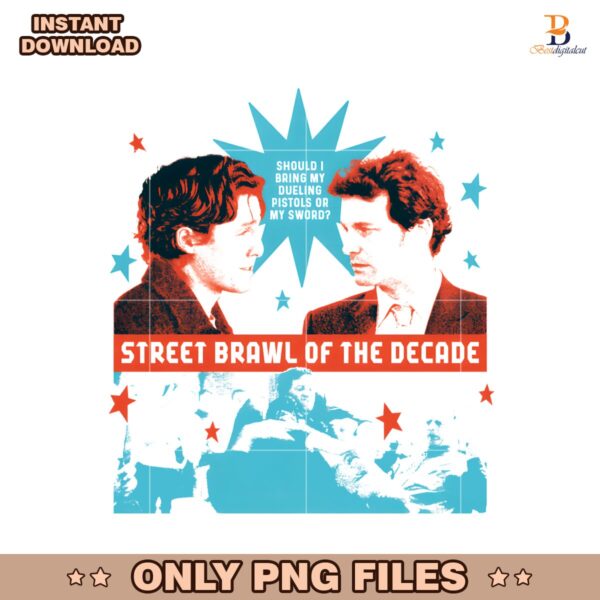 Darcy Vs Cleaver Bridget Joness Street Brawl Of The Decade PNG