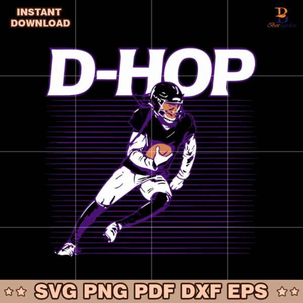 Deandre Hopkins D Hop Baltimore Ravens SVG