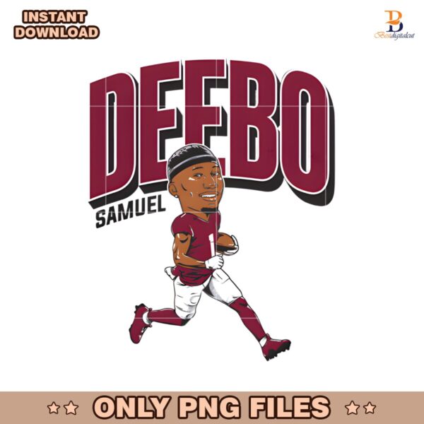 Deebo Samuel Caricature Washington Commanders PNG