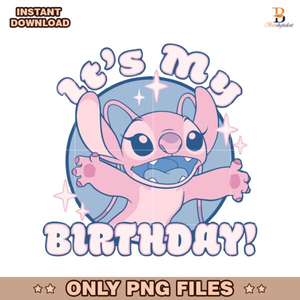 Disney Angel Its My Birthday Girl SVG