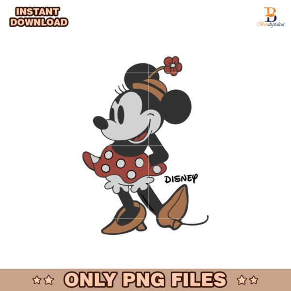Disney Classic Minnie Mouse Disneyland Vacation Png