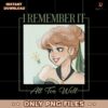 Disney I Remember It All Too Well Princess Anna Frozen PNG