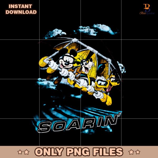 Disney Soarin Around The World Mickey And Friend PNG