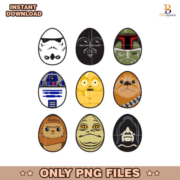 Disney Star Wars Easter Eggs PNG