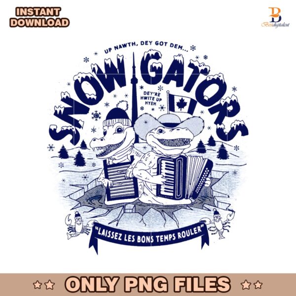 Doughboys Up Nawthdey Got Dem Snow Gators PNG