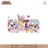 Easter Bunny Disney Friends Mickey Minnie PNG