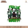 Feelin Lucky Gangster Leprechaun Horror Design Png