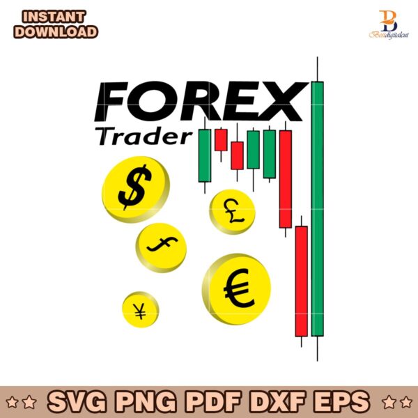 Forex Trader Stock Market Crypto SVG