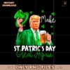 Funny Make St Patricks Day Great Again Irish Trump PNG