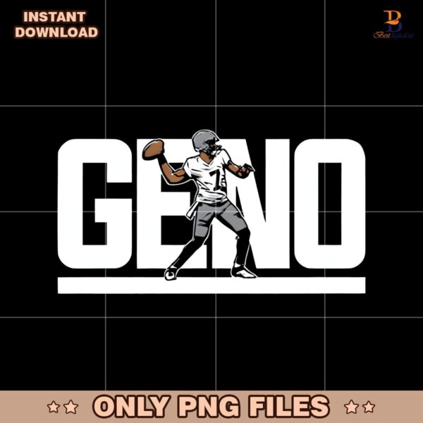Geno Smith 7 Seattle Seahawks PNG