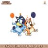 Happy Birthday Bluey And Bingo SVG Printable