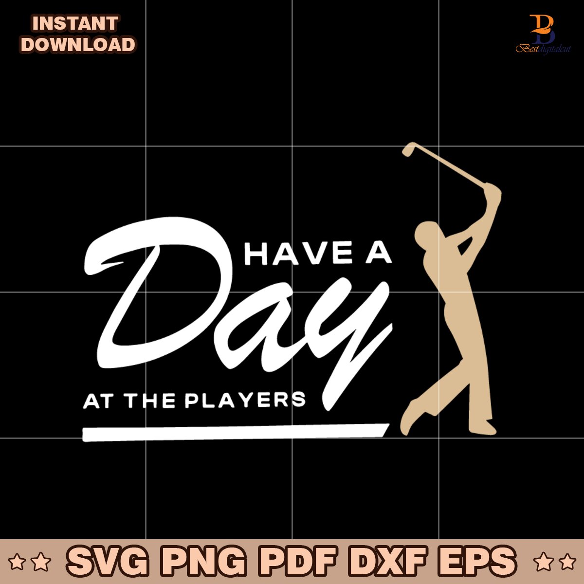 Have A Day At The Players Funny Golfer SVG