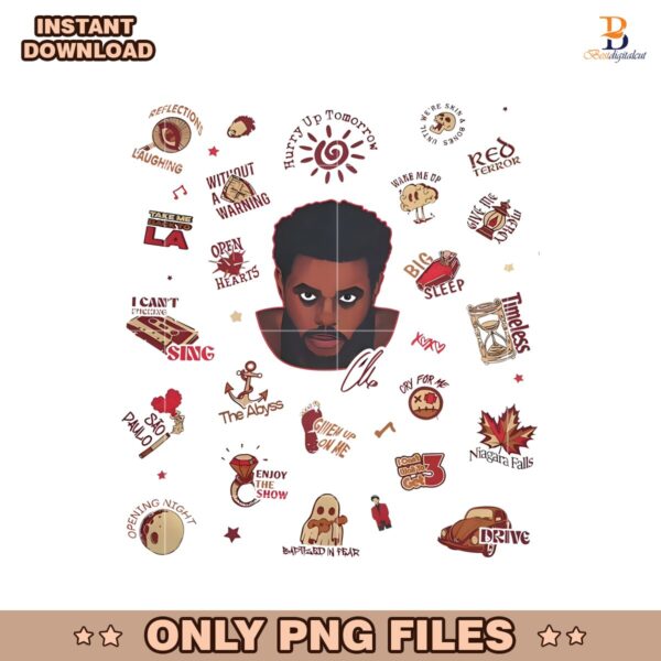Hurry Up Tomorrow The Weeknd Album Element PNG