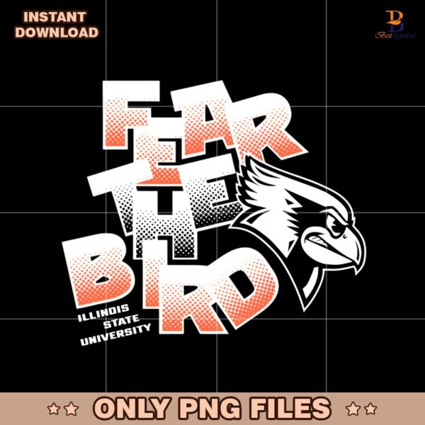 Illinois State University Fear The Bird Logo PNG