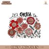 Its Okay To Be Different Boho Floral Motivational Png
