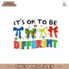 Its Okay To Be Different Is Beautiful Autism Coquette Png