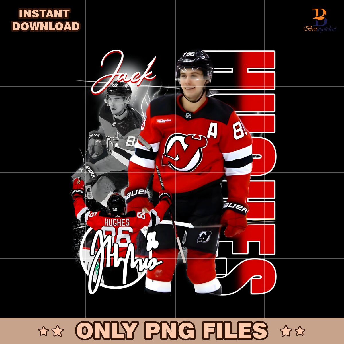 Jack Hughes New Jersey Devils Nhl Players PNG