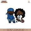 Kendrick Lamar and SZA Comic Graphic Png