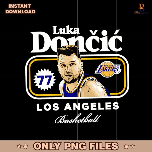 Luka Doncic Los Angeles Lakers Basketball Png