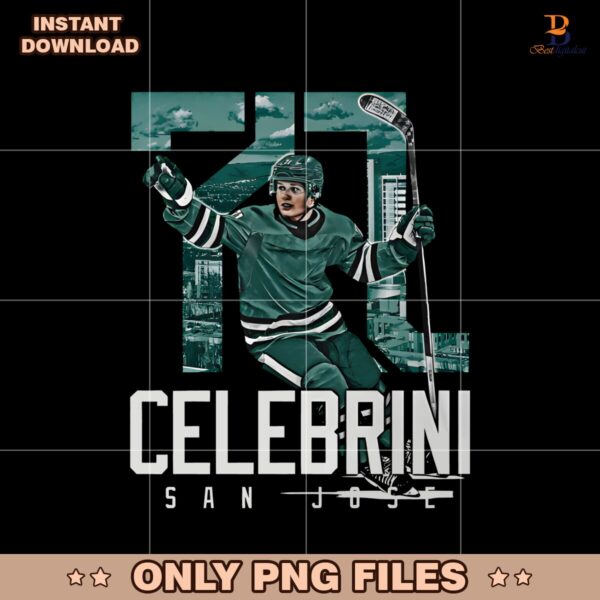 Macklin Celebrini 71 San Jose Sharks Landmark Nhl Png