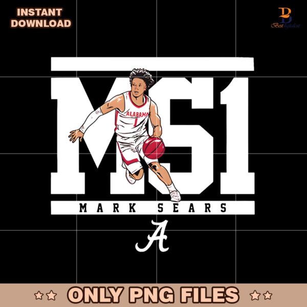 Mark Sears Ms1 Alabama Crimson Tide PNG
