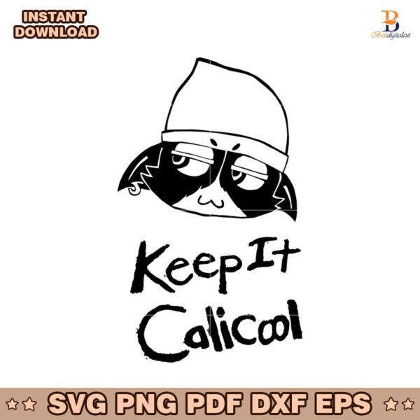 Meowskulls Keep It Calicoool SVG