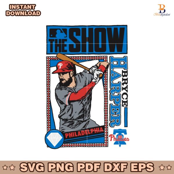 Mlb The Show Philadelphia Phillies Bryce Harper SVG