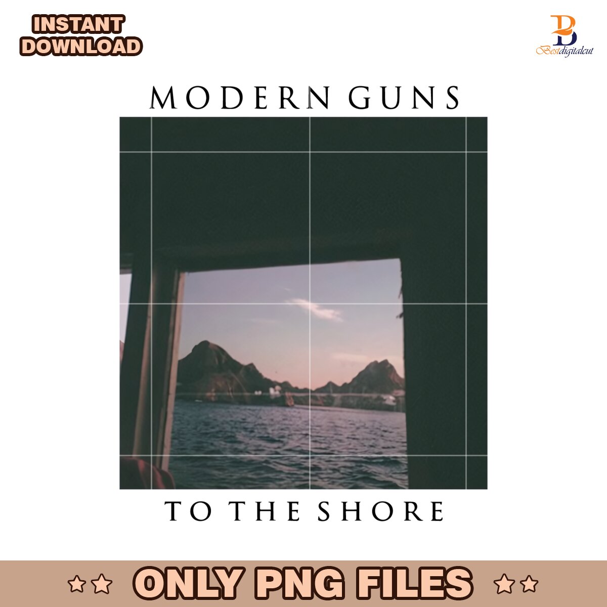 Modern Guns To The Shore PNG