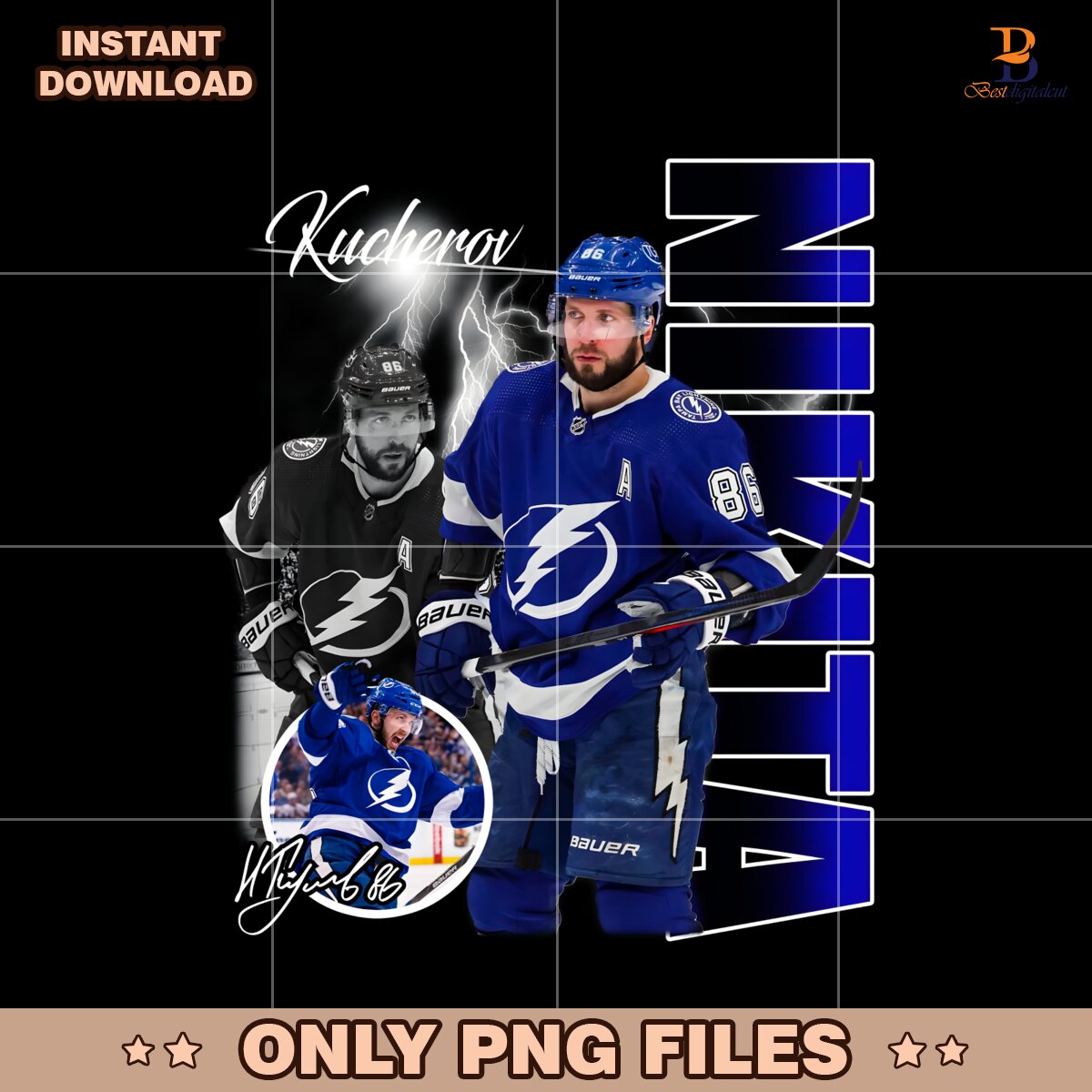 Nikita Kucherov Tampa Bay Lightning Nhl Players PNG