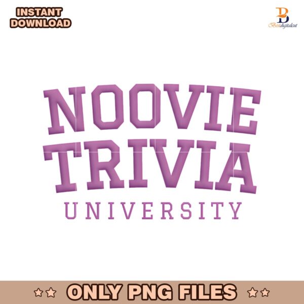 Noovie Trivia University PNG