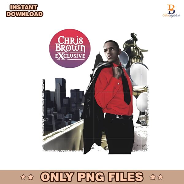 Official Chris Brown Exclusive Deluxe Png