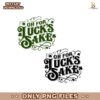Oh For Luck Shake Lucky Clover PNG