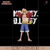 One Piece Monkey D Luffy Anime Character Png